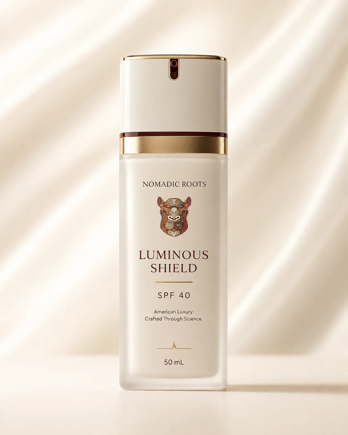 Luminous Shield SPF 40 in warm light